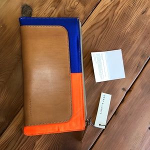 Graf & Lantz Clutch - Leather and Canvas